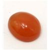 Image 1 : 14.37 CT ORANGE BOTSWANA AGATE GEMSTONE