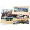 Image 1 : LOT OF 6 MODEL SHIP & AIRPLANE BOX COVERS