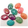 Image 1 : LOT OF 138.5 CTS OF DRAGON VEIN AGATE GEMSTONES