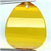 Image 1 : 35.44 CT BRAZILIAN CITRINE DRILLED GEMSTONE