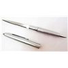 Image 1 : SILVER SERRATED INK PEN KNIFE