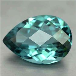 22.27 CT AQUAMARINE AFRICAN QUARTZ