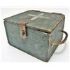 Image 1 : WW1 ERA FIRST AID MEDICAL PAINTED WOODEN BOX