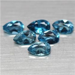 LOT OF 4.86 CTS OF LONDON BLUE BRAZIL TOPAZ