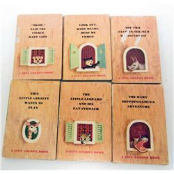 LOT OF 6 1948 TINY GOLDEN BOOKS FEATURING BABY ANIMALS