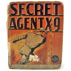 1936 "SECRET AGENT X-9" THE BIG LITTLE BOOK