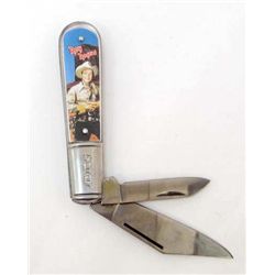 NOVELTY CUTLERY ROY ROGERS SMALL BARLOW KNIFE