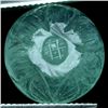 Image 1 : 19.37 CT NATURAL GREEN CHINESE CARVED FLUORITE GEMSTONE