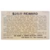 Image 1 : 1904  WANTED POSTER POSTCARD