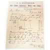 Image 1 : 1892 BILLHEAD RECEIPT DRY GOODS, GROCERIES, BOOTS, ETC