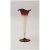 Image 1 : AMBERINA TRUMPET VASE.  