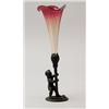 Image 1 : AMBERINA TRUMPET IN METAL HOLDER. 