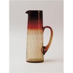 AMBERINA TANKARD PITCHER.  