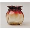 Image 1 : AMBERINA PINCHED BOWL. 