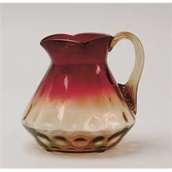 AMBERINA CREAM PITCHER.  