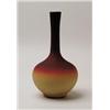 Image 1 : WHEELING PEACH BLOW GOURD VASE.  