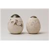 Image 1 : LOT OF TWO MT. WASHINGTON EGG SHAPED SUGAR SHAKERS. 