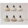 Image 1 : LOT OF SIX MT. WASHINGTON FIG SALT SHAKERS.  