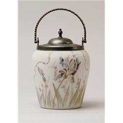 WAVE CREST CRACKER JAR. 