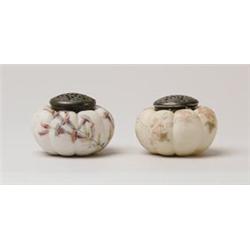 LOT OF TWO MT. WASHINGTON TOMATO SUGAR SHAKERS. 