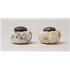Image 1 : LOT OF TWO MT. WASHINGTON TOMATO SUGAR SHAKERS. 