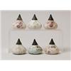 Image 1 : LOT OF SIX MT. WASHINGTON FIG SALT SHAKERS.  