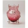 Image 1 : VICTORIAN ART GLASS VASE.  