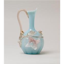ART GLASS EWER.  