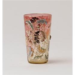 AMBERINA JUICE GLASS.  