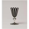 Image 1 : VENETIAN LATTICINIO WINE GOBLET.  
