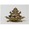 Image 1 : VICTORIAN ENAMELED INKWELL. 