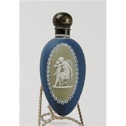WEDGEWOOD JASPER SCENT BOTTLE.  