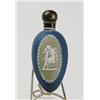 Image 1 : WEDGEWOOD JASPER SCENT BOTTLE.  
