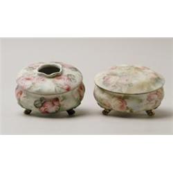 LOT OF TWO ROYAL BAYREUTH ROSE TAPESTRY ITEMS.  