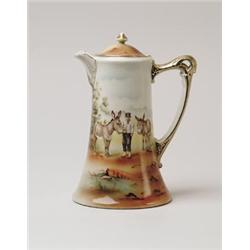 ROYAL BAYREUTH CHOCOLATE POT. 