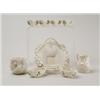 Image 1 : LOT OF NINE PIECES OF IRISH BELLEEK.  
