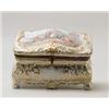 Image 1 : SEVRES TYPE DECORATED PORCELAIN BOX.  