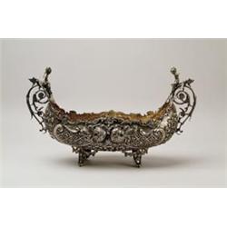 STERLING VICTORIAN CENTERPIECE BOWL.  