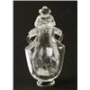 Image 1 : CARVED CLEAR QUARTZ SCENT BOTTLE.  