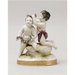 DRESDEN PORCELAIN FIGURE.  