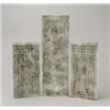 Image 1 : LOT OF THREE ART POTTERY TILES. 