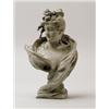 Image 1 : AMPHORA ART NOUVEAU BUST.  