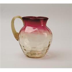 AMBERINA MILK PITCHER.  