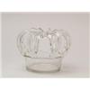 Image 1 : VICTORIAN HAND BLOWN CROWN BOWL.