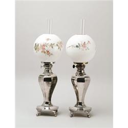 PAIR OF JR. BANQUET LAMPS.  