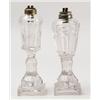 Image 1 : LOT OF TWO WHALE OIL LAMPS.  