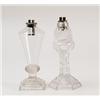 Image 1 : LOT OF TWO WHALE OIL LAMPS.  