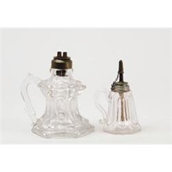 LOT OF TWO FINGER LAMPS.  