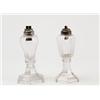 Image 1 : LOT OF TWO SMALL WHALE OIL LAMPS.  