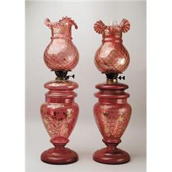 PAIR OF TABLE LAMPS.  